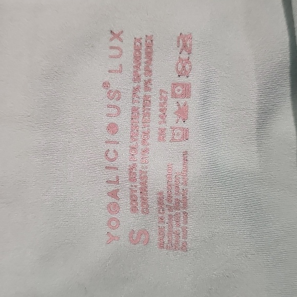 Yogalicious Women's High Waisted Squat Proof Biker Shorts Sz S - Picture 4 of 5